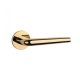 APRILE FUNKIA Round Rosette R SLIM 7MM GOLD PVD - Shiny Gold Colored PVD (ONLY THE HANDLE ON THE UPPER ROSETTE)