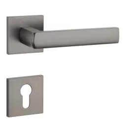   APRILE HOSTA Rozetă pătrată Q SLIM 7MM MSB - PZ colorat titan