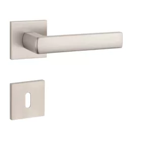   APRILE HOSTA Rozetă pătrată Q SLIM 7MM MSN - Nichel satinat BB