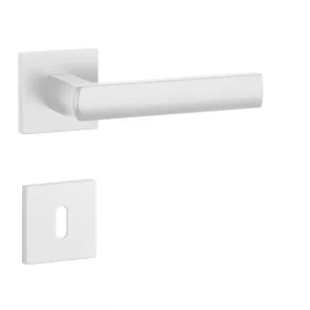 APRILE HOSTA Rozetă Pătrată Q SLIM 7MM ALB - Alb BB