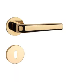   APRILE INULA Körrozettás R SLIM 7MM GOLD PVD - Fényes arany színű PVD BB