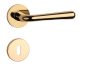 APRILE IRGA Kreis R SLIM 7MM GOLD PVD Glänzendes goldfarbenes PVD BB