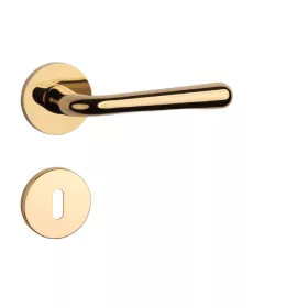   APRILE IRGA Körrozettás R SLIM 7MM GOLD PVD - Fényes arany színű PVD BB