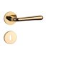 APRILE IRGA Round Rosette R SLIM 7MM GOLD PVD - Bright Gold colored PVD BB