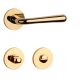 APRILE IRGA Kreis R SLIM 7MM GOLD PVD Glänzendes goldfarbenes PVD WC