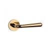 APRILE IRGA Round Rosette R SLIM 7MM GOLD PVD - Shiny Gold Colored PVD (ONLY THE HANDLE ON THE UPPER ROSETTE)