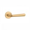 APRILE IRGA Round Rosette R SLIM 7MM GOLD SATIN - Satin Gold Colored (ONLY THE HANDLE ON THE UPPER ROSETTE)