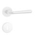 APRILE IRGA Round Rosette R SLIM 7MM WHITE - White BB