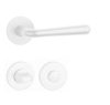 APRILE IRGA Round Rosette R SLIM 7MM WHITE - White WC