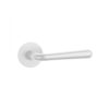 APRILE IRGA Round Rosette R SLIM 7MM WHITE - White (ONLY THE HANDLE ON THE UPPER ROSETTE)