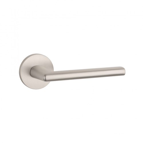 APRILE KALMIA Round Rosette R SLIM 7MM MSN - Satin Nickel (ONLY THE HANDLE ON THE UPPER ROSETTE)