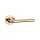 APRILE LUNA Round Rosette R SLIM 7MM GOLD PVD - Shiny Gold Colored PVD (ONLY THE HANDLE ON THE UPPER ROSETTE)