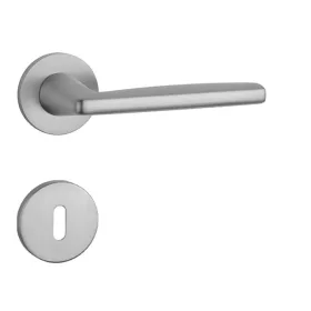 APRILE LUNA  Körrozettás R SLIM 7MM MSC - Szatén króm BB