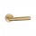 APRILE MOLINIA Round Rosette R SLIM 7MM GOLD SATIN - Satin Gold Colored (ONLY THE HANDLE ON THE UPPER ROSETTE)