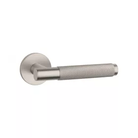   APRILE MOLINIA Round Rosette R SLIM 7MM MSN - Satin Nickel (ONLY THE HANDLE ON THE UPPER ROSETTE)