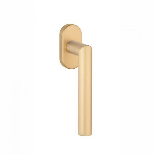 Tilt-open window handle APRILE ARABIS R GOLD SATIN - Satin Gold colored