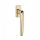 Tilt-open window handle APRILE FUNKIA Q GOLD PVD - Bright Gold colored PVD