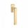 Tilt-open window handle APRILE HOSTA Q GOLD PVD - Bright Gold colored PVD