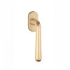 Tilt-open window handle APRILE IRGA R GOLD SATIN - Satin Gold colored