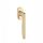 Tilt-open window handle APRILE LUNA R GOLD PVD - Bright Gold colored PVD