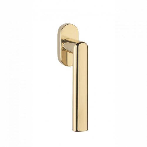 Tilt-open window handle APRILE SILENA R GOLD PVD - Bright Gold colored PVD