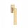 Tilt-open window handle APRILE SULLA Q GOLD PVD - Bright Gold colored PVD