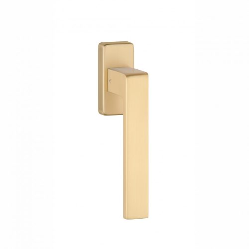 Tilt-open window handle APRILE SULLA Q GOLD SATIN - Satin Gold colored