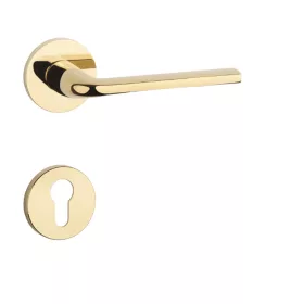   APRILE OLEANDRO Körrozettás R SLIM 7MM GOLD PVD - Fényes arany színű PVD bevonat PZ