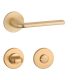 APRILE OLEANDRO Kreis Rosette R SLIM 7MM GOLD SATIN WC in Satingold