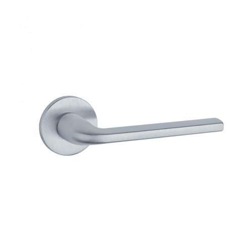 APRILE OLEANDRO Round Rosette R SLIM 7MM MSC - Satin Chrome (ONLY THE HANDLE ON THE UPPER ROSETTE)