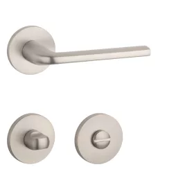   APRILE OLEANDRO Körrozettás R SLIM 7MM MSN -  Szatén nikkel WC