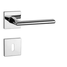   APRILE PRIMULA Rozetă pătrată Q SLIM 7MM CP - Luminos Crom BB