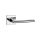 APRILE PRIMULA Square Rosette Q SLIM 7MM CP - Shiny Chrome (ONLY THE HANDLE ON THE UPPER ROSETTE)