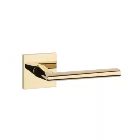   APRILE PRIMULA Square Rosette Q SLIM 7MM GOLD PVD - Bright Gold Colored PVD (ONLY THE HANDLE ON THE UPPER ROSETTE)