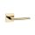 APRILE PRIMULA Square Rosette Q SLIM 7MM GOLD PVD - Shiny Gold Colored PVD (ONLY THE HANDLE ON THE UPPER ROSETTE)