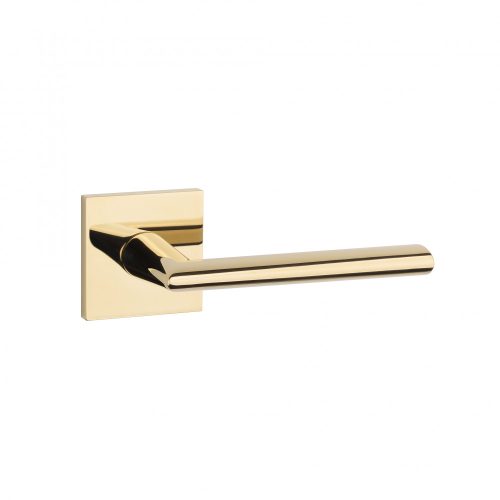 APRILE PRIMULA Square Rosette Q SLIM 7MM GOLD PVD - Shiny Gold Colored PVD (ONLY THE HANDLE ON THE UPPER ROSETTE)