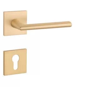   APRILE PRIMULA Rozeta Patrata Q SLIM 7MM Aur SATIN - Satin Aur colorated PZ