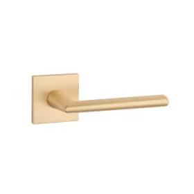   APRILE PRIMULA Square Rosette Q SLIM 7MM GOLD SATIN - Satin Gold Colored (ONLY THE HANDLE ON THE UPPER ROSETTE)