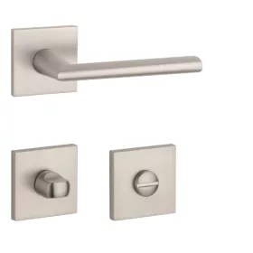   APRILE PRIMULA Rozetă Pătrată Q SLIM 7MM MSN - WC Nichel Satinat