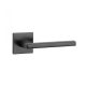 APRILE PYROLA Square Rosette Q SLIM 7MM BLACK - Black (ONLY THE HANDLE ON THE UPPER ROSETTE)