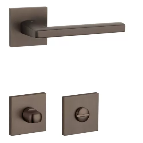 APRILE PYROLA Négyzetrozettás Q SLIM 7MM BR - Barna WC