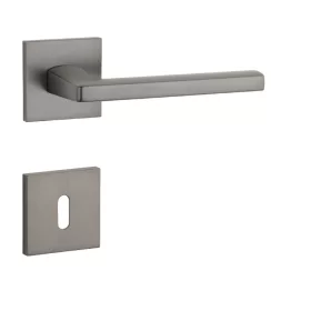   APRILE PYROLA Rozetă pătrată Q SLIM 7MM MSB - BB colorat titan