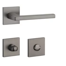   Rozetă pătrată APRILE PYROLA Q SLIM 7MM MSB - WC colorat titan