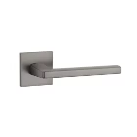   APRILE PYROLA Square Rosette Q SLIM 7MM MSB - Titanium Colored (ONLY THE HANDLE ON THE UPPER ROSETTE)