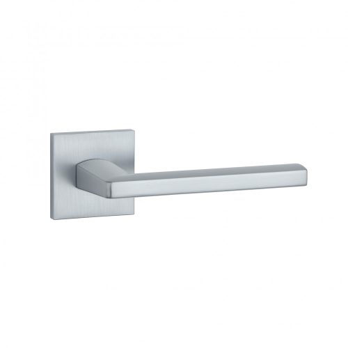 APRILE PYROLA Square Rosette Q SLIM 7MM MSC - Satin Chrome (ONLY THE HANDLE ON THE UPPER ROSETTE)