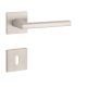 APRILE PYROLA Square Rosette Q SLIM 7MM MSN - Satin Nickel BB