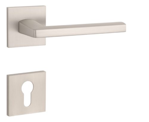 APRILE PYROLA Quadrat Q SLIM 7MM MSN Satin Nickel PZ