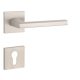 APRILE PYROLA Square Rosette Q SLIM 7MM MSN - Satin Nickel PZ