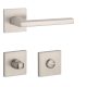 APRILE PYROLA Square Rosette Q SLIM 7MM MSN - Satin Nickel WC