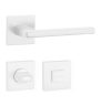 APRILE PYROLA Square Rosette Q SLIM 7MM WHITE - White WC